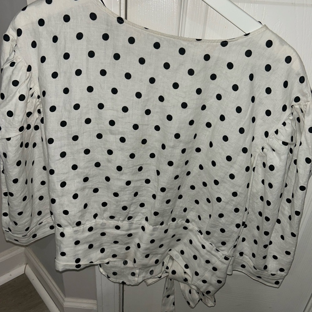 Polka Dot Women's Top